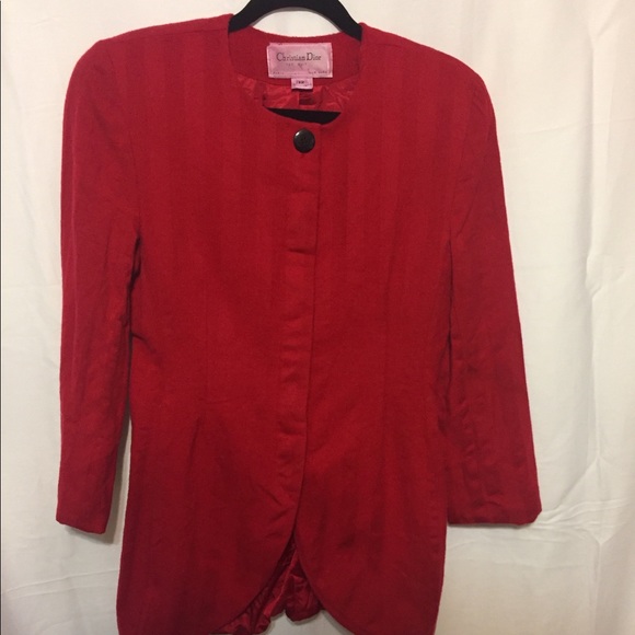 Dior Jackets & Blazers - Christian Dior 100% Wool Blazer